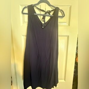 Navy Sleeveless Dress